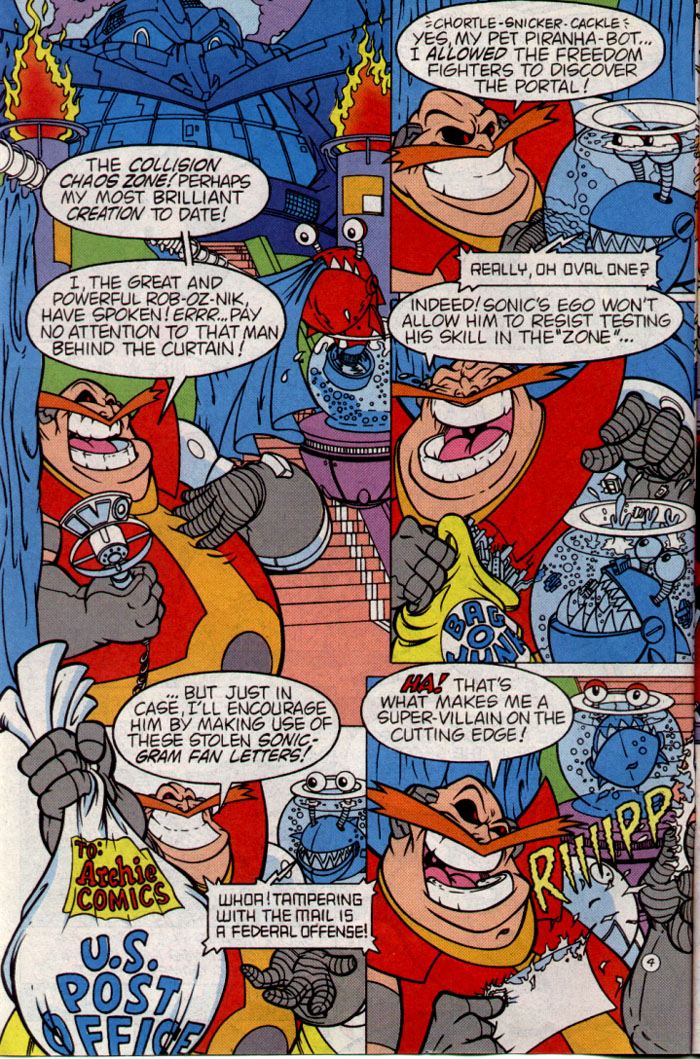 Sonic - Archie Adventure Series August 1995 Page 4